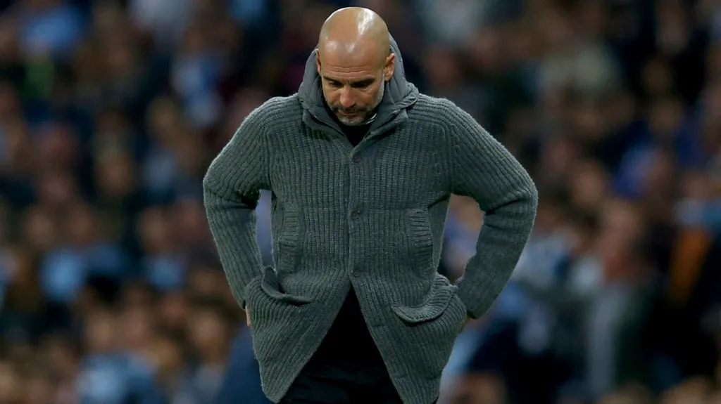 Trenér Manchesteru City Pep Guardiola