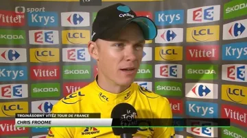 Froome: Je to úžasný pocit