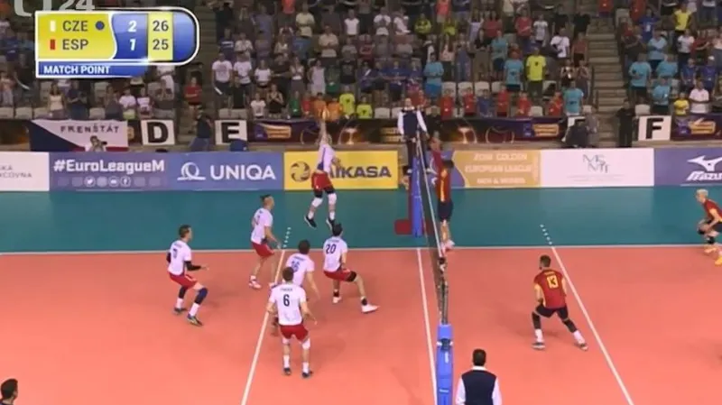 Volejbalisté zdolali Španělsko a dali zapomenout na porážky s Finskem