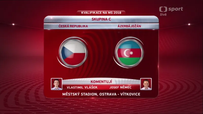 Sestřih utkání Česko - Ázerbájdžán