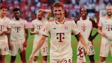 Müller si připsal rekordní 710. soutěžní start za Bayern