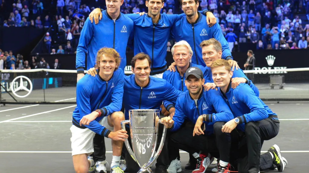 Vítězný tým 2. ročníku tenisového Laver Cupu