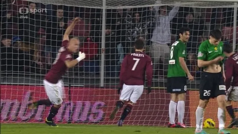 Sestřih zápasu Sparta - Jablonec