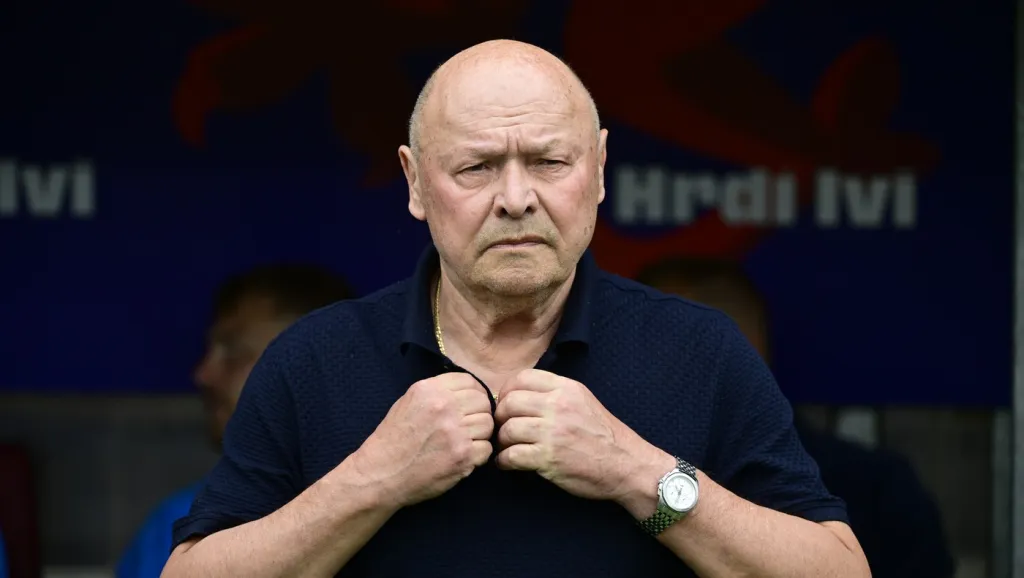 Trenér fotbalové reprezentace Miroslav Koubek