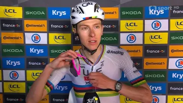 Pogačar: V závěru jsem byl úplně na svém limitu