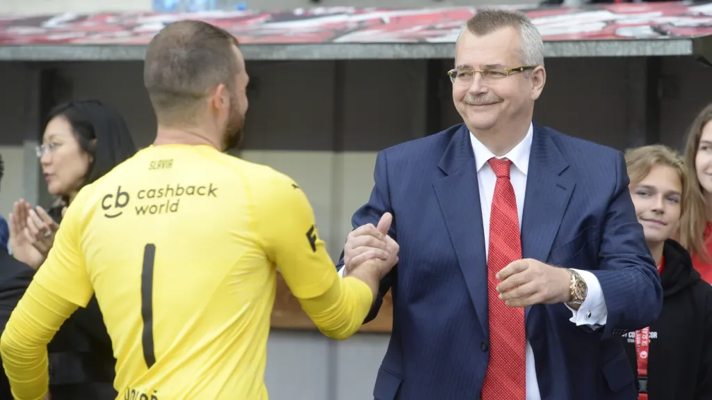 Ondřej Kolář s Jaroslavem Tvrdíkem