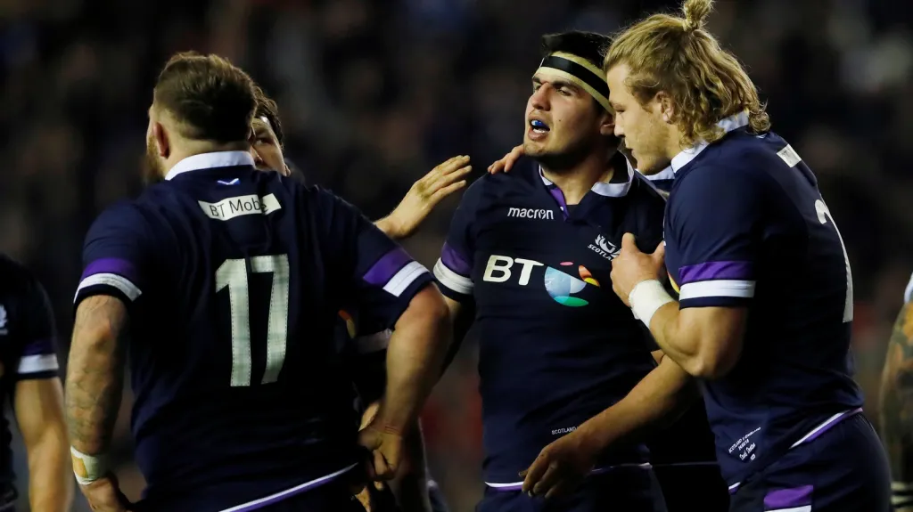 Radost ragbistů Skotska