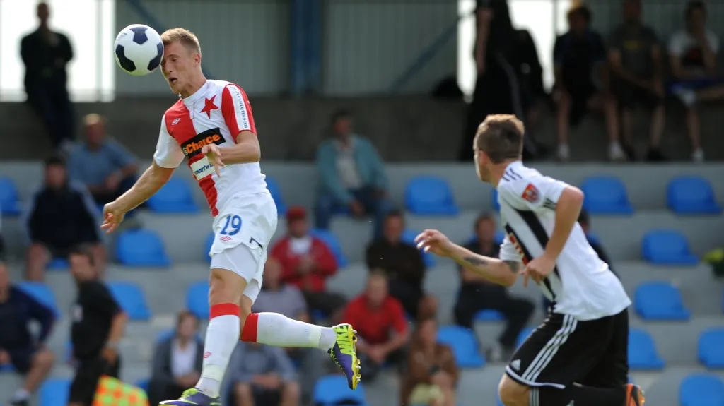 Balaj se ve Slavii uvedl na výbornou. Budějovicím dal dvě branky