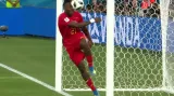 Kuriózní oslava vítězného gólu Belgie v podání Batshuayie