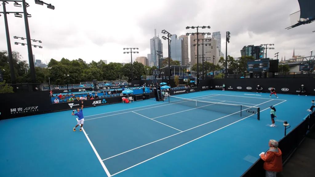 Kouř nad Australian Open