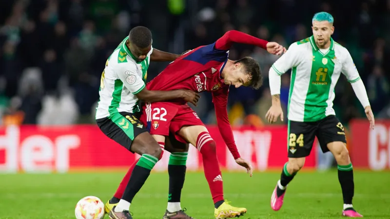 Utkání Osasuna Pamplona  – Betis Sevilla