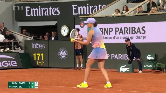 Šwiateková si další finále Roland Garros nezahraje