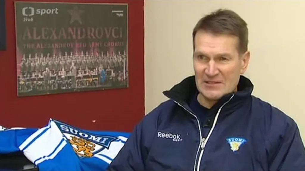 Rozhovor Roberta Záruby s trenérem hokejistů Finska Erkkou Westerlundem