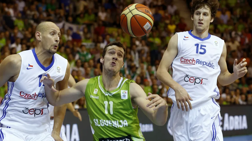 Utkání Slovinsko - Česko