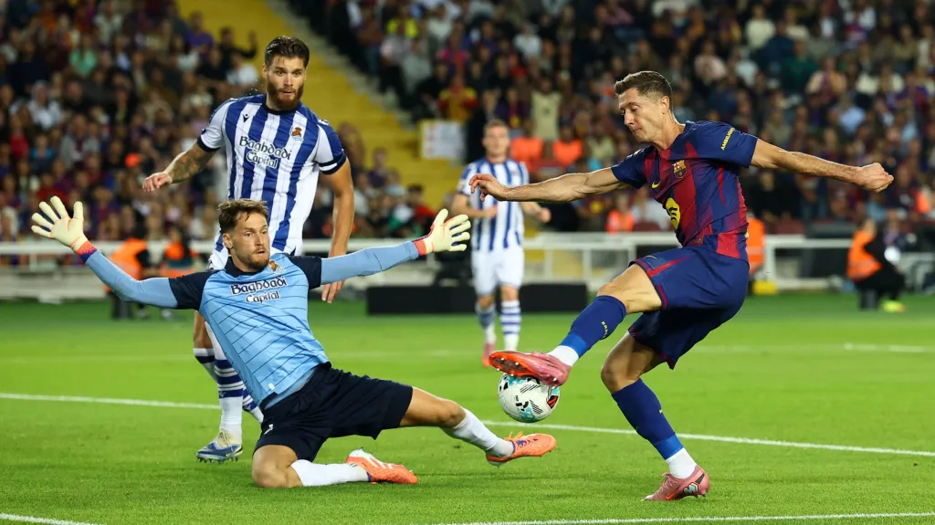 Utkání Barcelona – San Sebastian