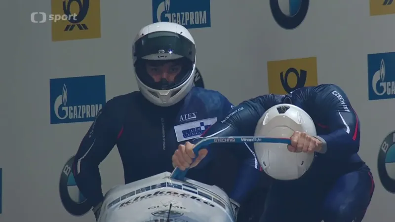 Neslyšící bobista Nosek: Handicap mě téměř neomezuje