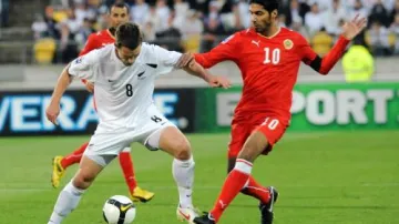 Utkání Nový Zéland - Bahrajn