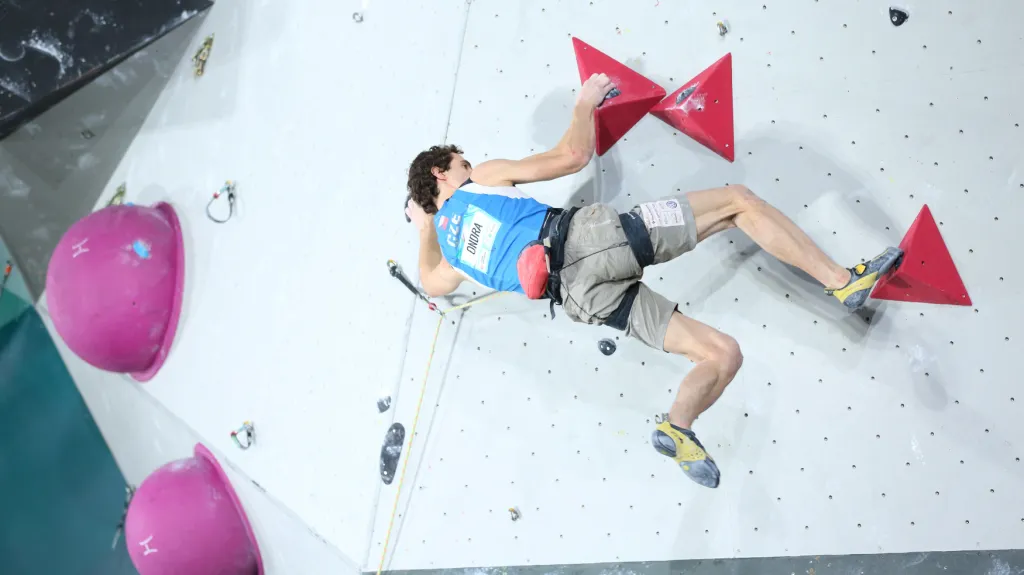 Adam Ondra úspěšně absolvoval olympijskou kvalifikaci