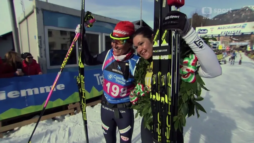 Finiš italského závodu Marcialonga 2018