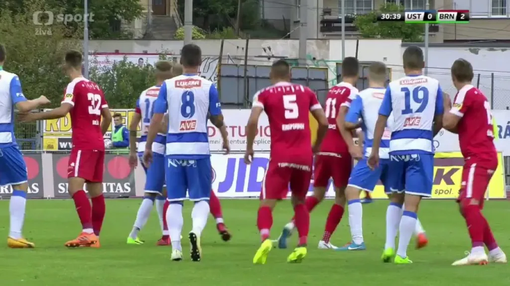 Sestřih a ohlasy utkání Ústí nad Labem - Zbrojovka Brno