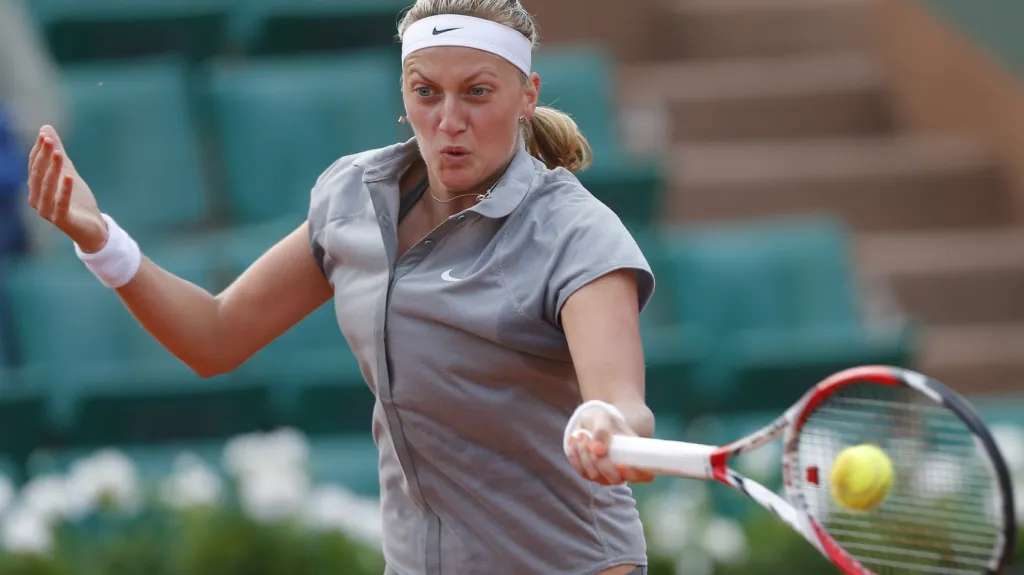 Petra Kvitová na Roland Garros