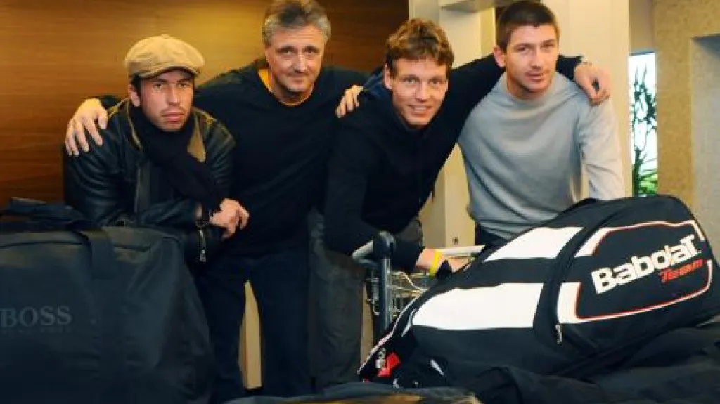 Tenisté vyrazili do Belgie