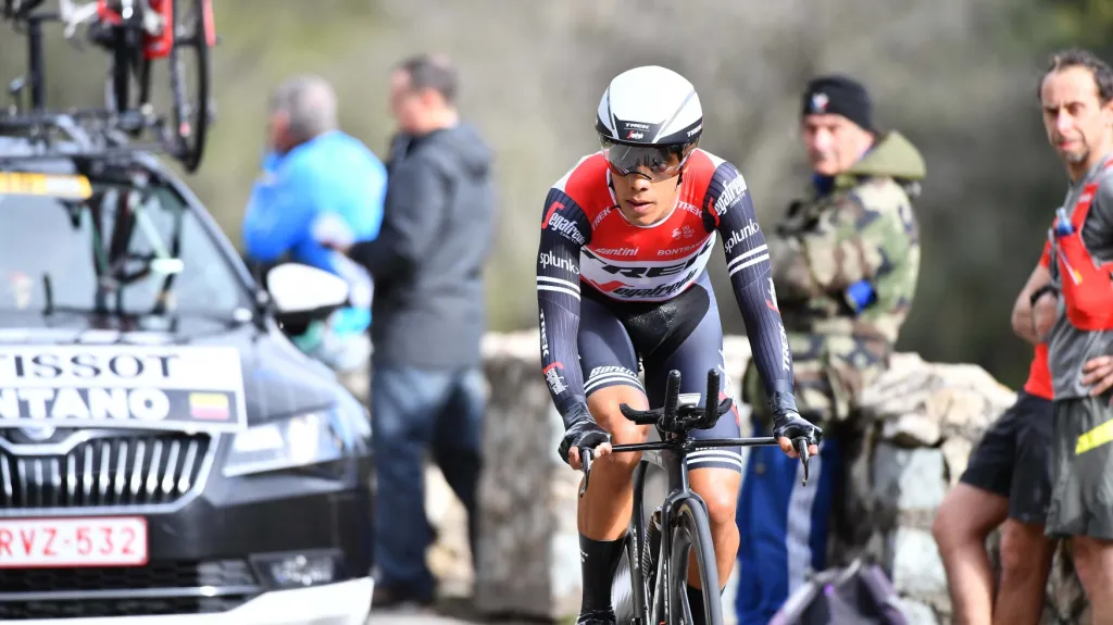 Jarlinson Pantano na závodě Paříž–Nice