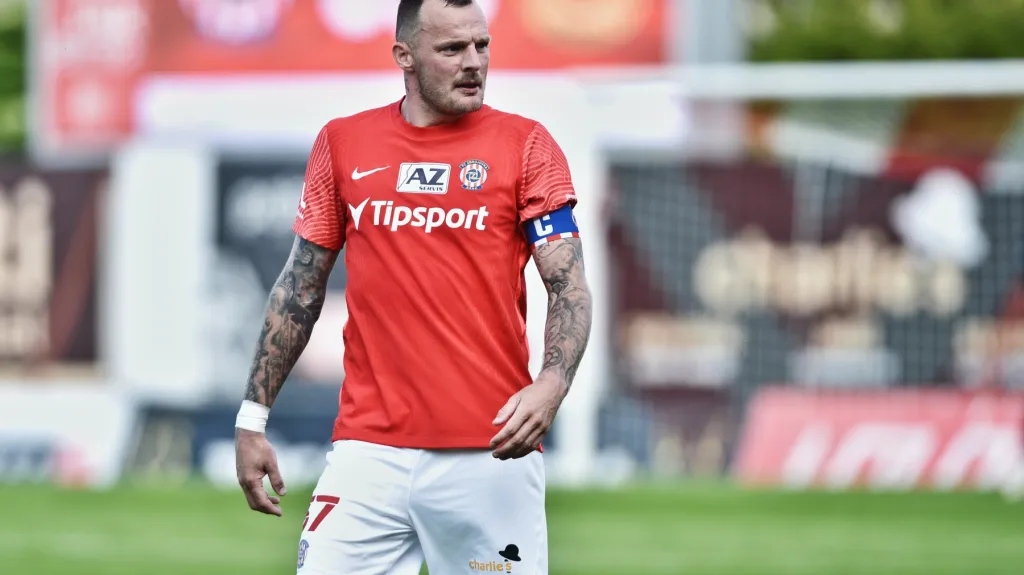 Kapitán brněnské Zbrojovky Jakub Řezníček
