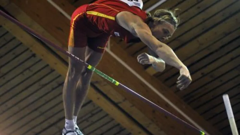 Tyčkař Michal Balner