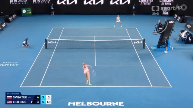 Šwiateková otočila duel s Collinsovou