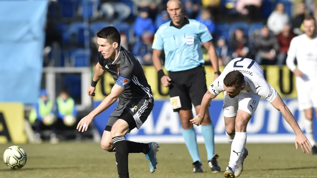 Utkání Slovácko - Baník Ostrava
