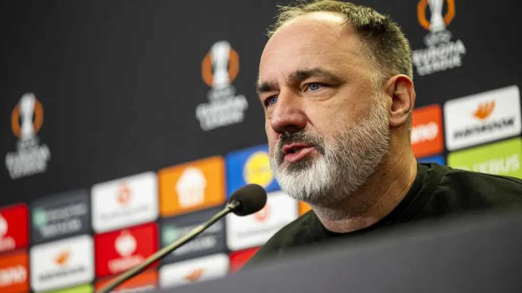 Jindřich Trpišovský před utkáním Evropské ligy