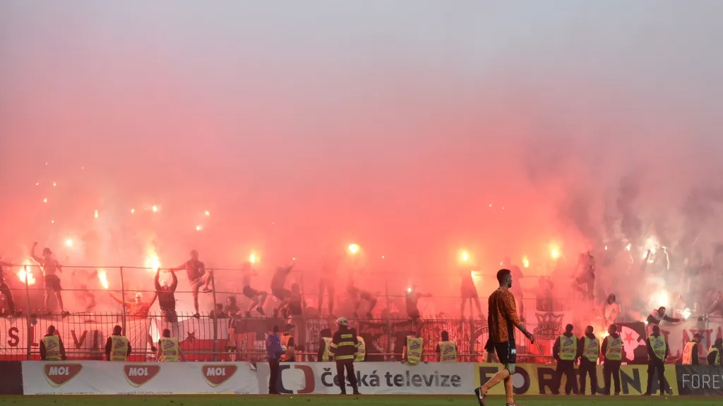 Fanoušci Slavie 