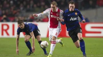 Utkání Ajax - Manchester United