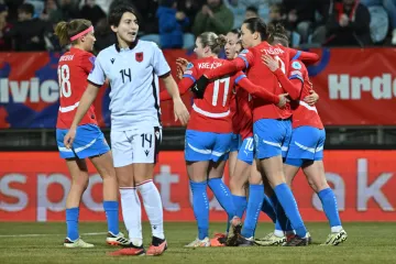 Radost českých fotbalistek