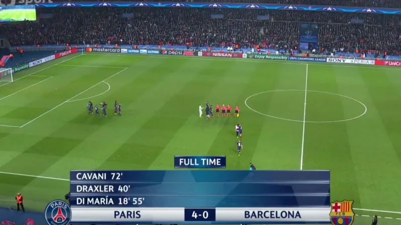 Sestřih utkání PSG - FC Barcelona