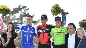 Pódium Paříž-Roubaix 2017