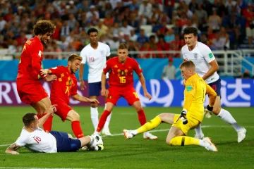 Utkání Anglie - Belgie