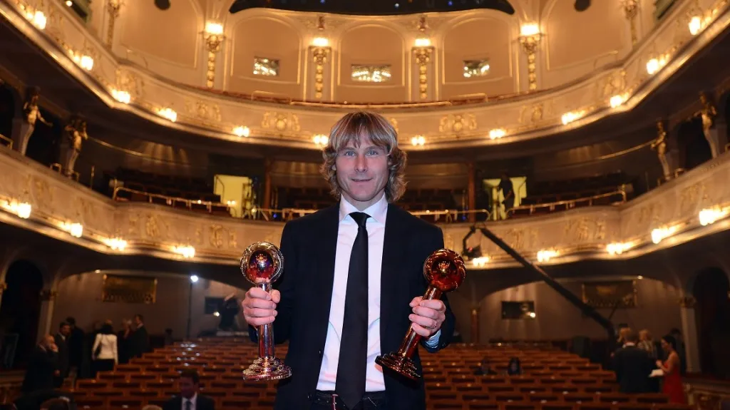 Pavel Nedvěd na Galavečeru Gambrinus ligy