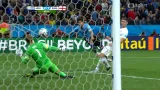 Gól v utkání Uruguay - Anglie: Suárez - 2:1 (85. min.)
