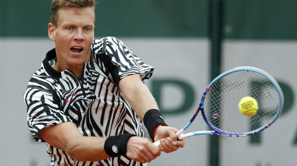 Tomáš Berdych na French Open