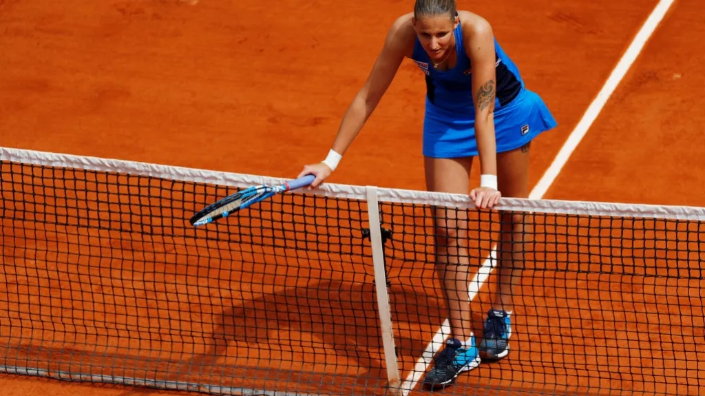 Karolína Plíšková prožila na Roland Garros nepovedený zápas s Petrou Martičovou