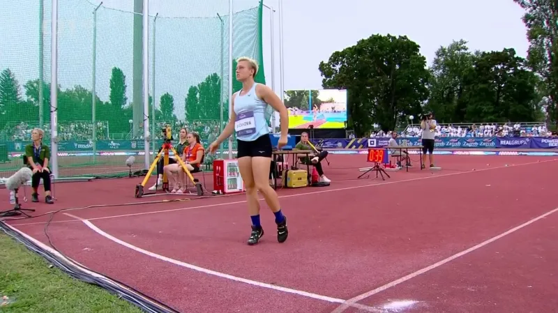 Oštěpařka Sičaková byla druhá na mítinku v Záhřebu