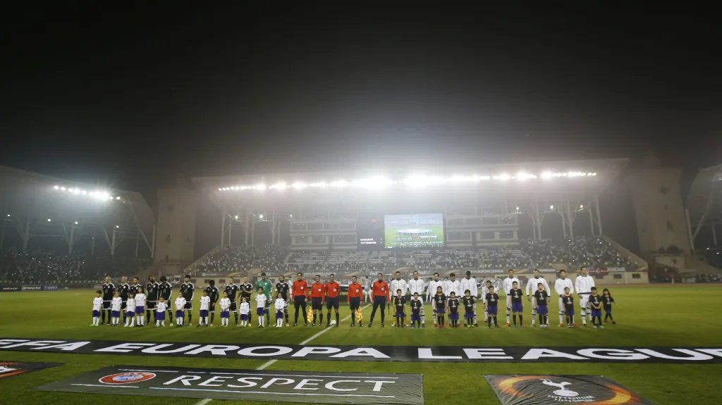 Před utkáním ázerbájdžánského Karabachu s Tottenhamem