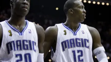 Mickael Pietrus a Dwight Howard