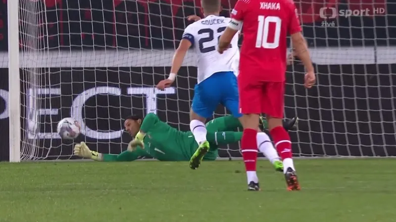 Neproměněná Součkova penalta (61. min.)