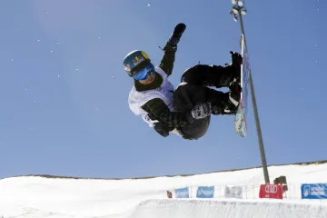Snowboardová U-rampa