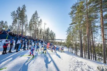 Štafeta biatlonistek v Kontiolahti