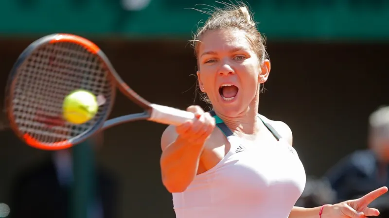 Simona Halepová na French Open
