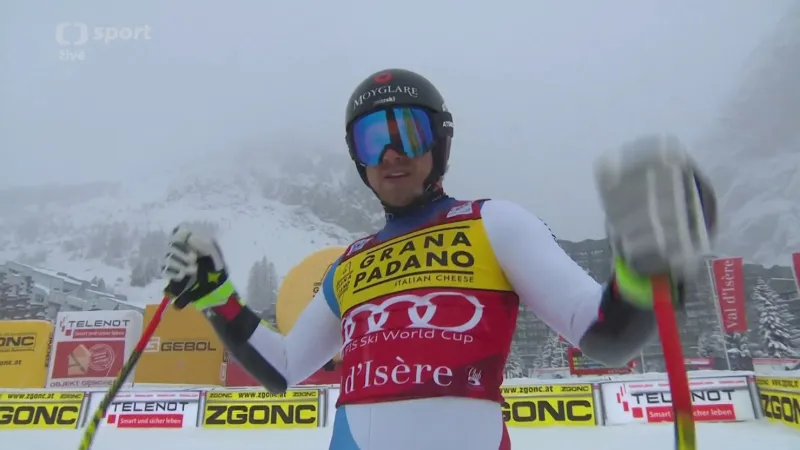 Obhájce glóbu Caviezel si vyjel ve Val d'Isere první vítězství